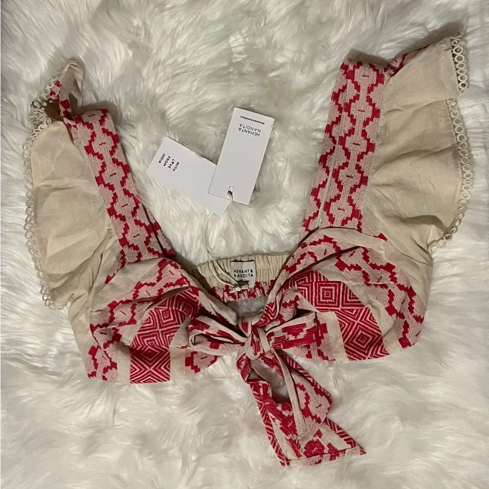 HEMANT AND NANDITA Pehr Crop Top - Picture 5 of 5